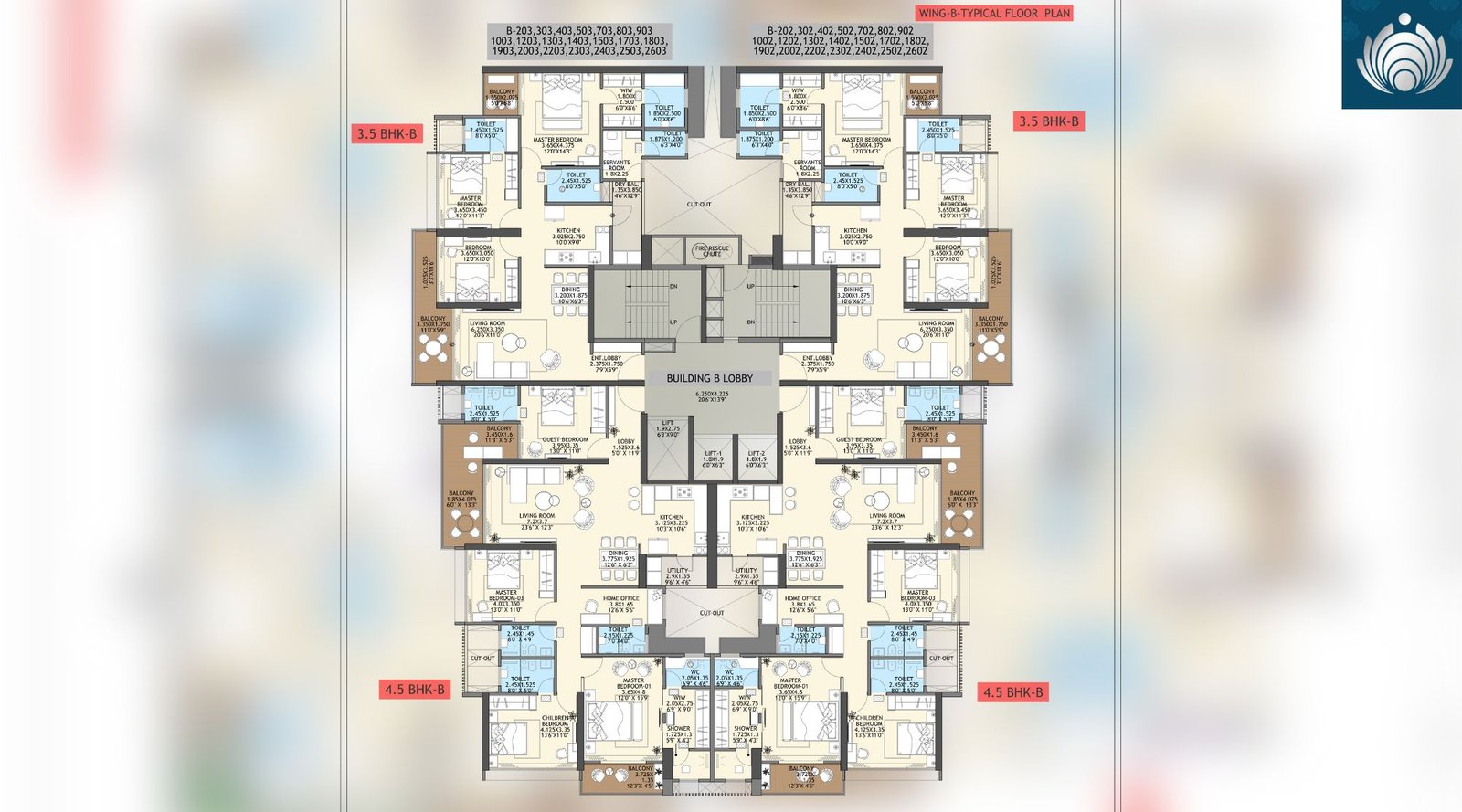 Gang-Platinum-B-Wing-Typical-Floor-Plan (2008 x 1116 px)